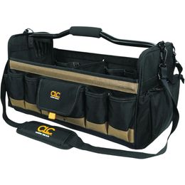 Tool Bag 20 Inch Open Top Soft Sided Tool Box 27 Pockets Tool Bag Electrician 231122