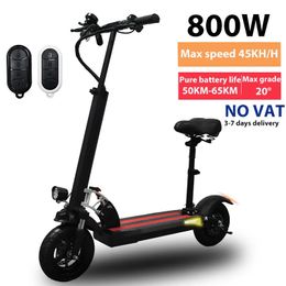 Other Sporting Goods Electric Scooters Scooter For Adults M4 800W 48V15AH Max Speed 50KMH With Seat Folding Remote Control Lock 231122