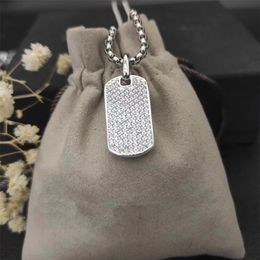 DY designer Women Pendant Necklaces Classic men Diamond Vintage ships anchor heart-shaped dy Necklace length 45cm-90cm Jewellery party gifts with box