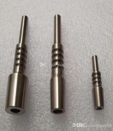 whole cheap Titanium Tip Domeless Titanium Nail 10mm 14mm 19mm GR2 Inverted Grade 2 Ti Nails5911299