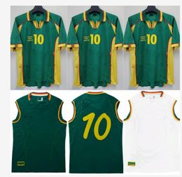 1998 1994 1995 2002 Cameroons retro soccer jersey 02 home away vintage classic football shirt
