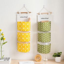 Storage Bags Hanging Organiser Kitchen Bathroom Sundries Bag Closet Toy Wall Door Wardrobe