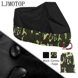 Motorcycle Cover Motorcycle covers M L XL 2XL 3XL 4XL For Waterproof Outdoor Moto Case Motocycle Cover Moped Cover Scooter Hoes Honda MotoL20309