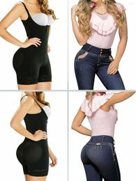 Women's Shapers FAJAS COLOMBIANAS Postpartum Body Shaper Girdle Post Shapewear Slim Waist Trainer Panties Underbust Corset BuLifter