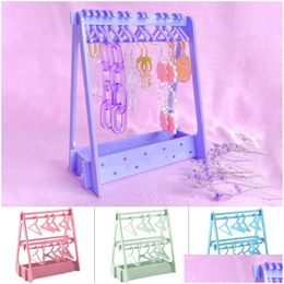 Decorative Objects & Figurines Decorative Objects Figurines Creative Earring Display Stand Coat Hanger Rack Style Necklace Jewellery Sto Dhtbi