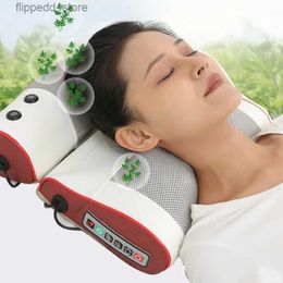 Massaging Neck Pillowws Electric Neck Massager Pillow Cervical Healthy Massageador Relaxation Pillow Massager Multifunctional Massage Pillow Device Q231123