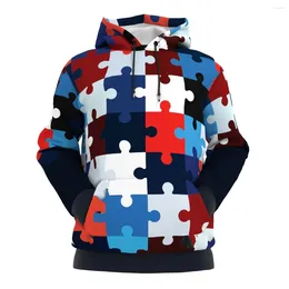 Men's Hoodies 2023 Designer Autumn/Winter High Quality Luxury 3D Geometric Printing Sports Sweater Brand Shirt