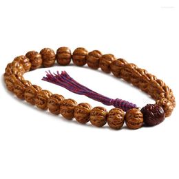 Strand Lucky Zi Jin Shu Bracelet Carving Jingbaleng Walnut Collectables-Autograph Rosary Handheld Men And Women Bodhi Seed