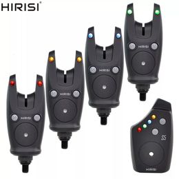 Fishing Accessories Hirisi Wireless Carp Alarm Set Waterproof Bite Alarms Indicator S5 231122