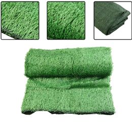 Decorações de jardim 200x200cm Artificial Grass Green Verde Fake Jardim sintético Paisagem da paisagem Mat Turf DIY Paisagismo Decoração de jardinagem de jardinagem 231122