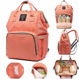 School Bags Backpacks For Women Diaper Mummy Maternity Nappy Large Capacity Travel Backpack Designer Multi-Pocket