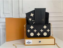 Shoulder Bags Cross Body Shoulder Bags Multi Felicie Pochette women designer bag Wallet Messenger Leather Handbags Envelope Detachable Gold Chain flap Crossbody