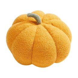 CushionDecorative Pillow Office Chair Cushion Purple Yellow White Pumpkin Shape Throw Pillows For Halloween Decor Cute Kids Plush4939911