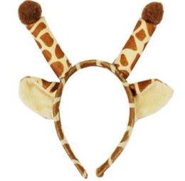 10 Stück Neuheiten, Giraffen-Modell, günstige Masken, Karneval-Maske für Frauen, Partyzubehör, MA452432138