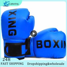 Protective Gear Children Boxing Gloves Flexible Thick Boxing Gloves Breathable Fighting Mitten Home Sandbag Fitness Boxing Equipment Accessories HKD231123