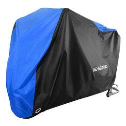 Motorcycle Cover Black Blue Design Waterproof Motorcycle Covers Motors Dust Rain Snow UV Protector Cover Indoor Outdoor M L XL XXL XXXL D25L20309