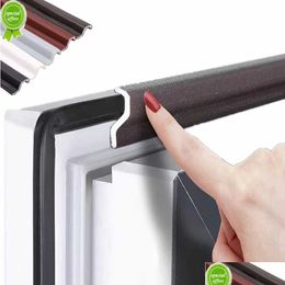 Wall Stickers 6M Soundproof Foam Window Sealing Strip For Casement Seal Acustic S Weather Door Gap Filler Artifact Drop Delivery Home Dhrul