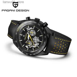 Wristwatches 2023 PAGANI DESIGN VS Sports Men's Watches Luxury Quartz Watch For Men Top brand Chronograph Luminous Clock Sapphire Mirror 1779Q231123