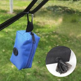 Dog Carrier Pet Poop Bag Holder Leash Attachment Adjustable Travel Garbage Dogs Waste Bags Dispenser Cleaning Tools