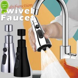 New Universal 360 Rotate Kitchen Faucet Extender Aerator Plastic Splash Philtre Kitchen Washbasin Faucet Bubbler Nozzle