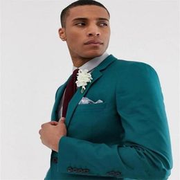 Men's Suits 2023 High Quality Customised Notch Lapel Men's Suit Groomsman Wedding Slim Business 3-Piece Set(Coat Trousers Vest Tie)