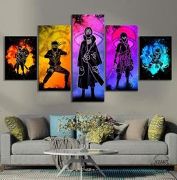Paintings 5 Piece Soul Anime Character Poster Animation Art Abstract Wall Canvas HD Picture For Living Room Decor2368615