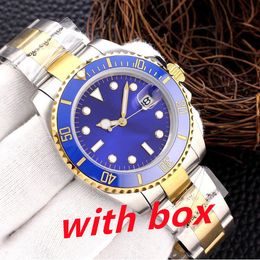 Top Men watches 41MM Automatic Mechanical 2813 Movement Watch Luminous Sapphire Waterproof Sports Self-wind Fashion Wristwatches montre de luxe with box