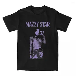 Men's T Shirts Mazzy Star Men Women Shirt Summer Vintage Oversized Cotton Casual O-Neck Fashion Large Size