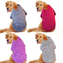 Dog Apparel Winter Pet Clothes For Large Dogs Warm Cotton Big Hoodies Golden Retriever Pitbull Coat Jacket Pets Clothing Sweaters257f