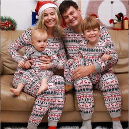 Family Matching Outfits Parent-child Home Clothing Set Pyjamas Christmas Sweaters 231123