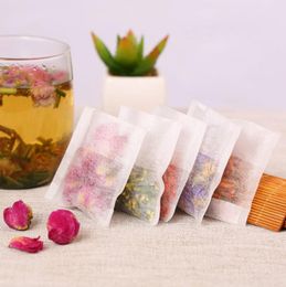 Environmental Natural Corn Fiber Folding Tea Bag PLA Biodegraded Tea Filters Herbal Tea filter bags 100pcslot1258735