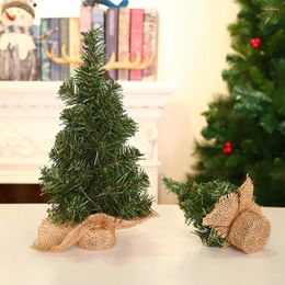 Christmas Decorations 20/30cm Mini Tree Reusable Desktop Decoration For Home Office Party Supplies Xmas Small Pine Ornament
