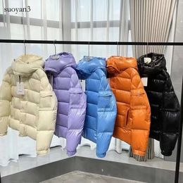 Mens Designer Winter 70 Anniversary Down Thickened Double Standard for Men and Women Puffer Jacket Multicoloured