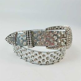 26% OFF Belt Designer New diamond studded women's waistband with no marks mesh red and belt