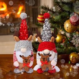 Christmas Decorations Glowing Gnome Christmas Faceless Doll Merry Christmas Tree Decoration Navidad Natal Gift Year Christmas Gifts Home Decor 231122
