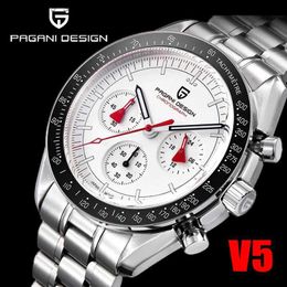 Wristwatches 2023 PAGANI DESIGN Moon Watches Men Top Brand Quartz Watch Sports Waterproof Wristwatch Automatic Date Speed Chronograph 1701Q231123