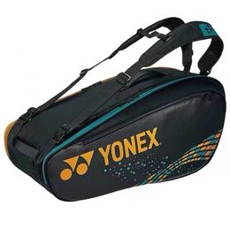 Tennis Bags Genuine Professional Bag Large Capacity 6 Rackets Pack Luxury Sports Hold Most Training Equipment 231122