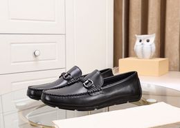 2023 Men's Elegant Party Wedding Dress Shoes Gentlemen Business Greggo Moccasin Loafers Brand Designer Fashion Walking Flats Size 38-45