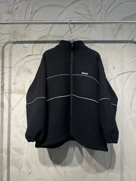 Fashion Brand Bale Cotton Jacket Fleece Cotton Jacket Destruction Jacket for Men