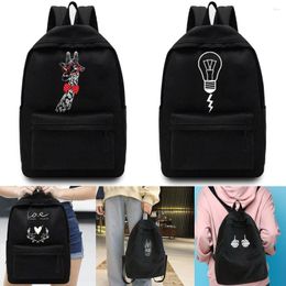 Backpack Canvas Women Shopper High Capacity Organiser School Style Handbags Shoulder Bags For Teenagers And Students