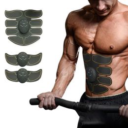-Muscle Stimulator Body Slimming Shaper Machine Abdominal Muscle Exerciser Training Fat Burning Body Building Fitness Mass260G