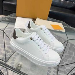 Top Quality Luxury 2022 Men Women Casual Shoes Fashion Time Out Sneakers Genuine Leather Model Hy3 Zapatos Chaussures