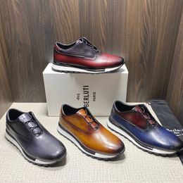 New collection beautiful mens designer Genuine Leather letter loafers shoes ~ new tops mens designer TOP QUALITY loafers Shoes EU SIZE 38-46