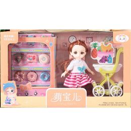 Dolls Dress Changing Princess Multiple Styles Cute Gifts for Girls Play House Toy Birthday Present 231122