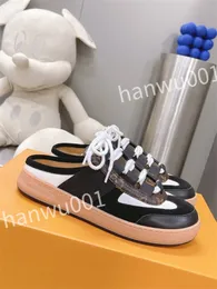 New top Designer Mens Causal Shoes Fashion Womans Leather Lace Up Platform Sole Sneakers White Black Men Women Luxurys