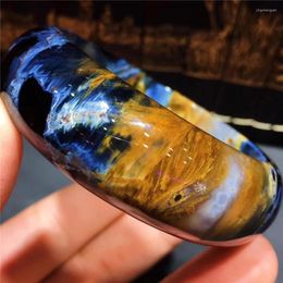 Bangle Natural Namibia Blue Pietersite Gems Stone Crystal Fashion Bracelets Bangles Inner Diameter 57mm