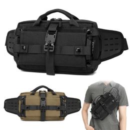 Waist Bags High Quality Waterproof Oxford Men's Multifunction Outdoor Travel Chest Packs Fashion Unisex Sport Crossbody Bag Male 231123