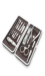 Metal Manicure Set professional nail technician with a high grade stainless steel 4 sets Pedicure 205175mm1509737