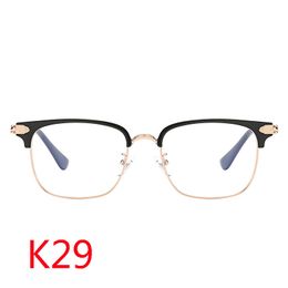 K29 Blue light resistant glasses and sunglasses Cross Flower Network Red Popular Personalized Fashion Classic Punk Hip Hop Style Gift for Lovers