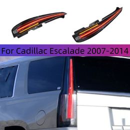 LED de automóvel da luz traseira do carro Conjunto do sinal de giro para Cadillac Escalade 2007-2014 Lâmpada traseira de freio reverso